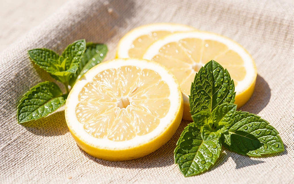 Citron et menthe fras